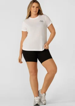 Lorna Jane Lotus T-Shirt White Discount
