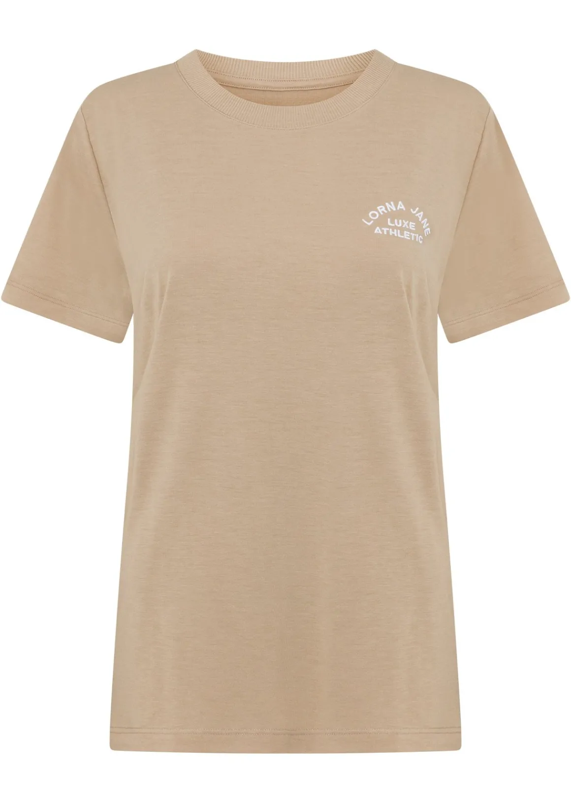 Lorna Jane Lotus T-Shirt OxfordTan Sale