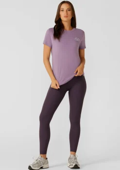 Lorna Jane Lotus T-Shirt DustedViolet Outlet