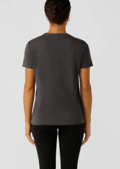 Lorna Jane Lotus T-Shirt Titanium Discount