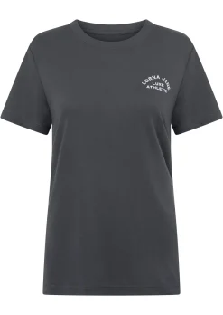 Lorna Jane Lotus T-Shirt Titanium Discount