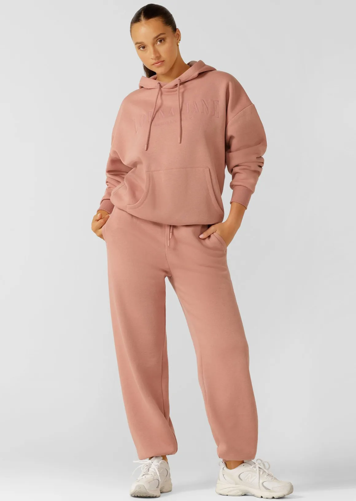 Lorna Jane Lounge Fleece Trackpant AshRose
