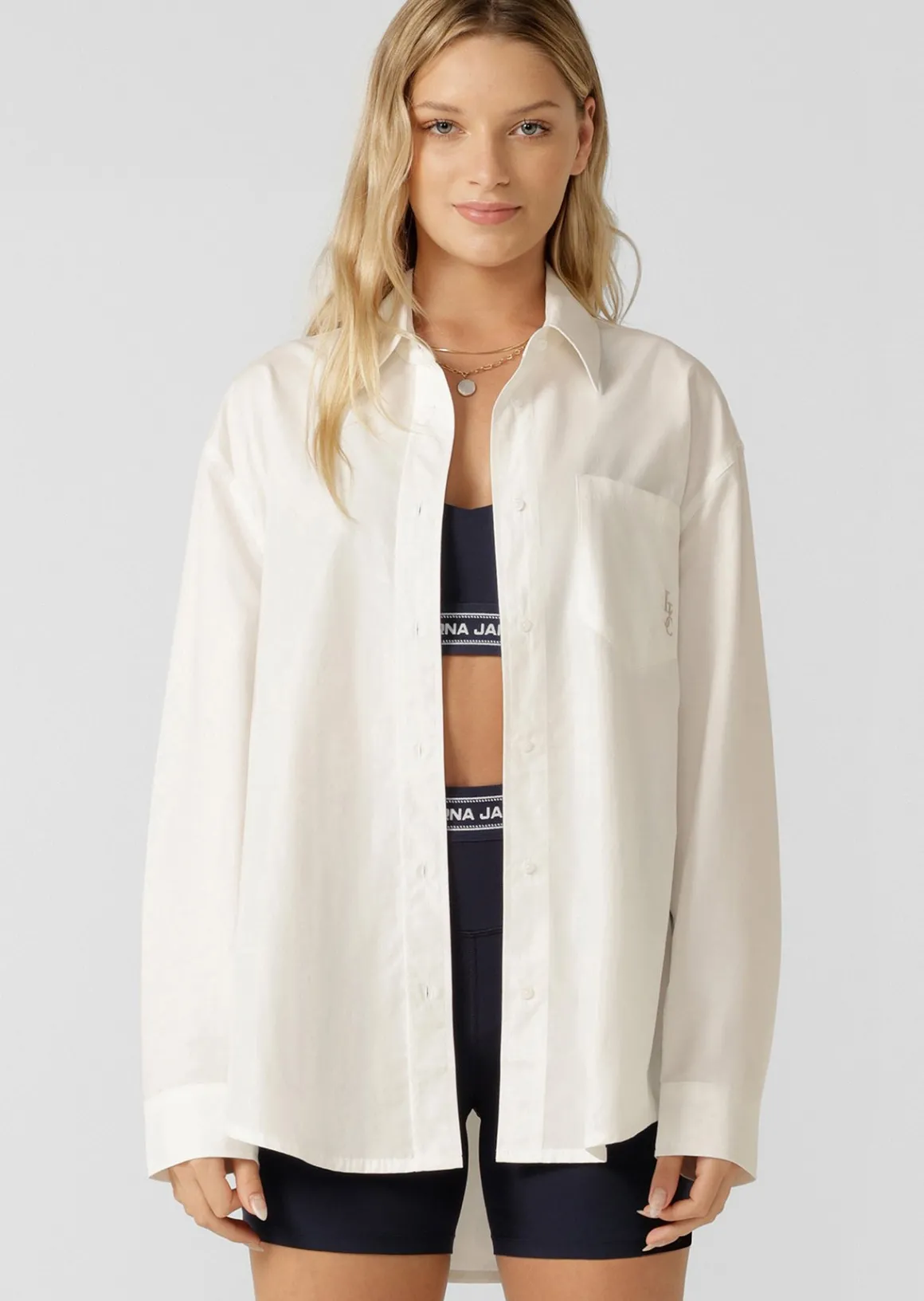 Lorna Jane Love Lounge Shirt Porcelain Sale