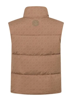 Lorna Jane Monogram Puffer Vest MonogramPrint