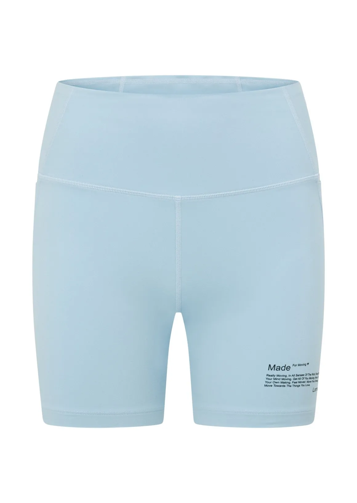 Lorna Jane Move 14cm Booty Bike Shorts IslandBlue Outlet