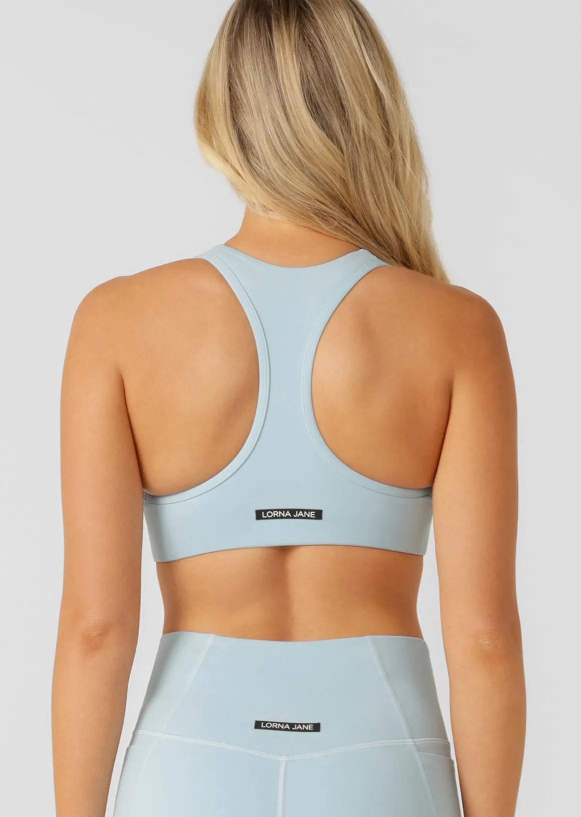 Lorna Jane Move High Support Sports Bra IslandBlue New