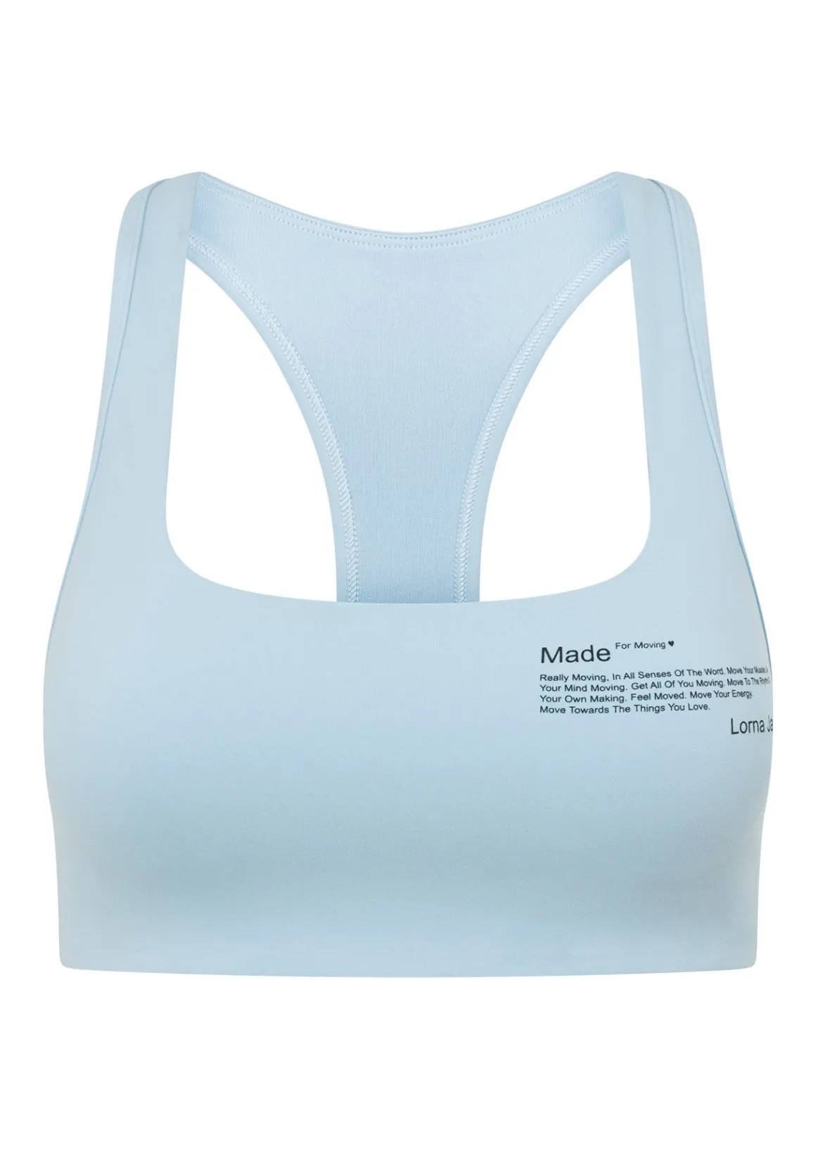 Lorna Jane Move High Support Sports Bra IslandBlue New