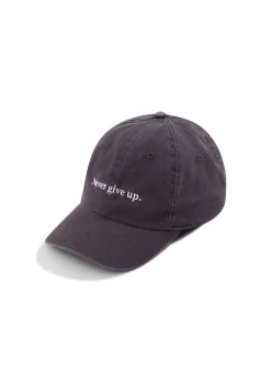 Lorna Jane Never Give Up Cap WashedTitanium Hot
