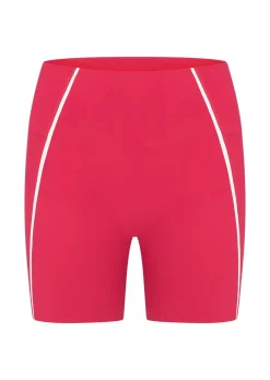 Lorna Jane Night Runner 16cm Bike Short NeonRaspberry Clearance
