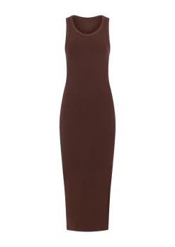Lorna Jane On The Move Maxi Dress Espresso Hot
