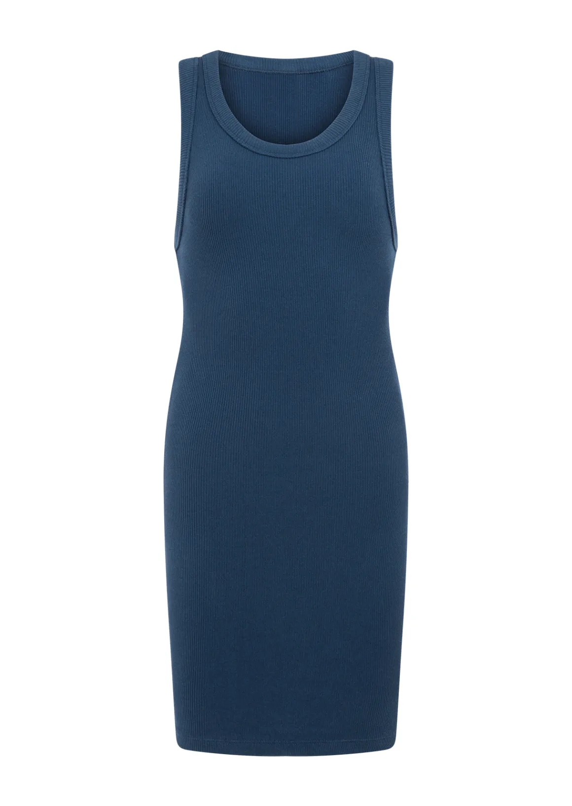 Lorna Jane On The Move Rib Tank Dress AcademyBlue