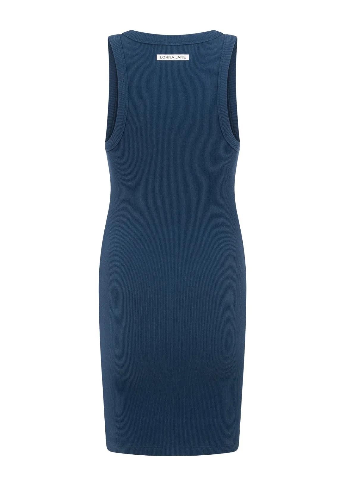 Lorna Jane On The Move Rib Tank Dress AcademyBlue