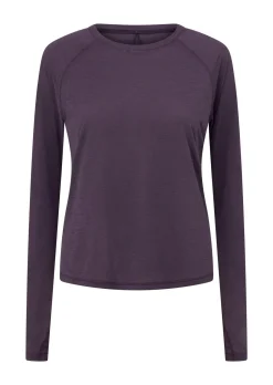 Lorna Jane On The Run Long Sleeve Top MidnightPlum Online