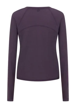 Lorna Jane On The Run Long Sleeve Top MidnightPlum Online