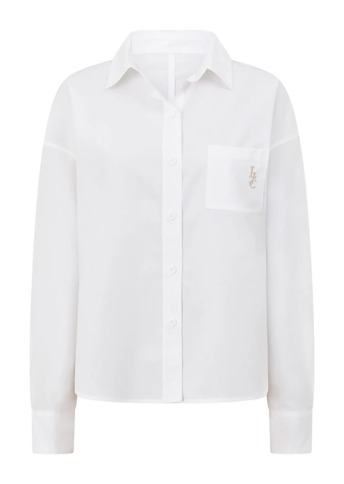 Lorna Jane One-and-Go Button Up Shirt White Clearance