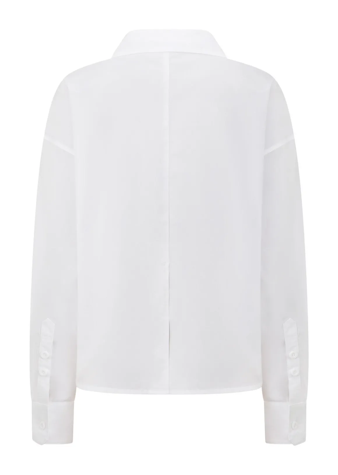 Lorna Jane One-and-Go Button Up Shirt White Clearance
