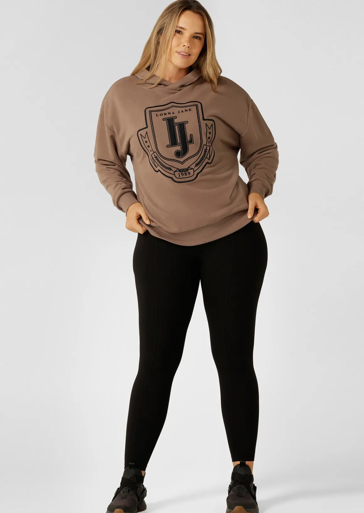 Lorna Jane Oversized Hoodie Cedar Best