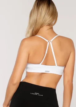 Lorna Jane Pammy High Support Sports Bra White Discount