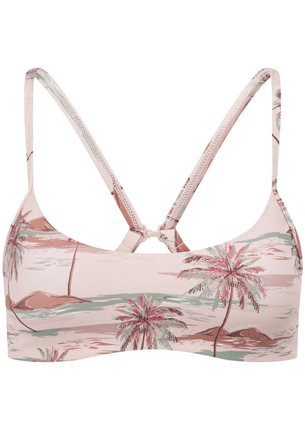 Lorna Jane Paradise Palm Swim Sport Bralette ParadisePalmPrint New