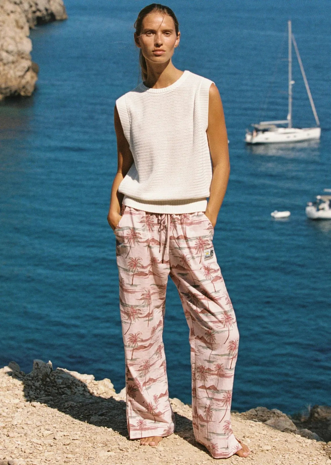 Lorna Jane Paradise Palm Weekend Pants ParadisePalmPrint Sale