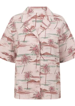 Lorna Jane Paradise Palm Weekend Shirt ParadisePalmPrint Clearance