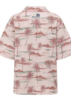 Lorna Jane Paradise Palm Weekend Shirt ParadisePalmPrint Clearance