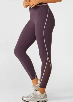 Lorna Jane Podium Ankle Biter Leggings MidnightPlum New