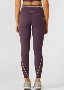 Lorna Jane Podium Ankle Biter Leggings MidnightPlum New