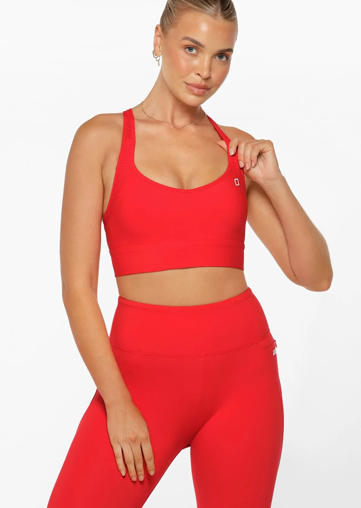 Lorna Jane Possibility Sports Bra ChineseRed Hot