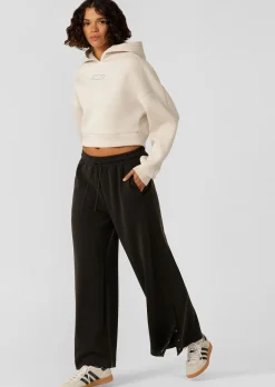 Lorna Jane Post Practice Wide Leg Pant WashedBlack Discount