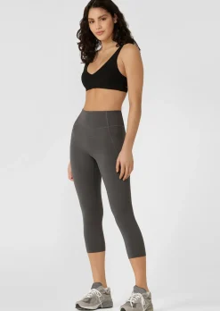 Lorna Jane Reform Rib Sports Bra Black Hot
