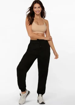 Lorna Jane Relaxed Flashy Full Length Pant Black Outlet