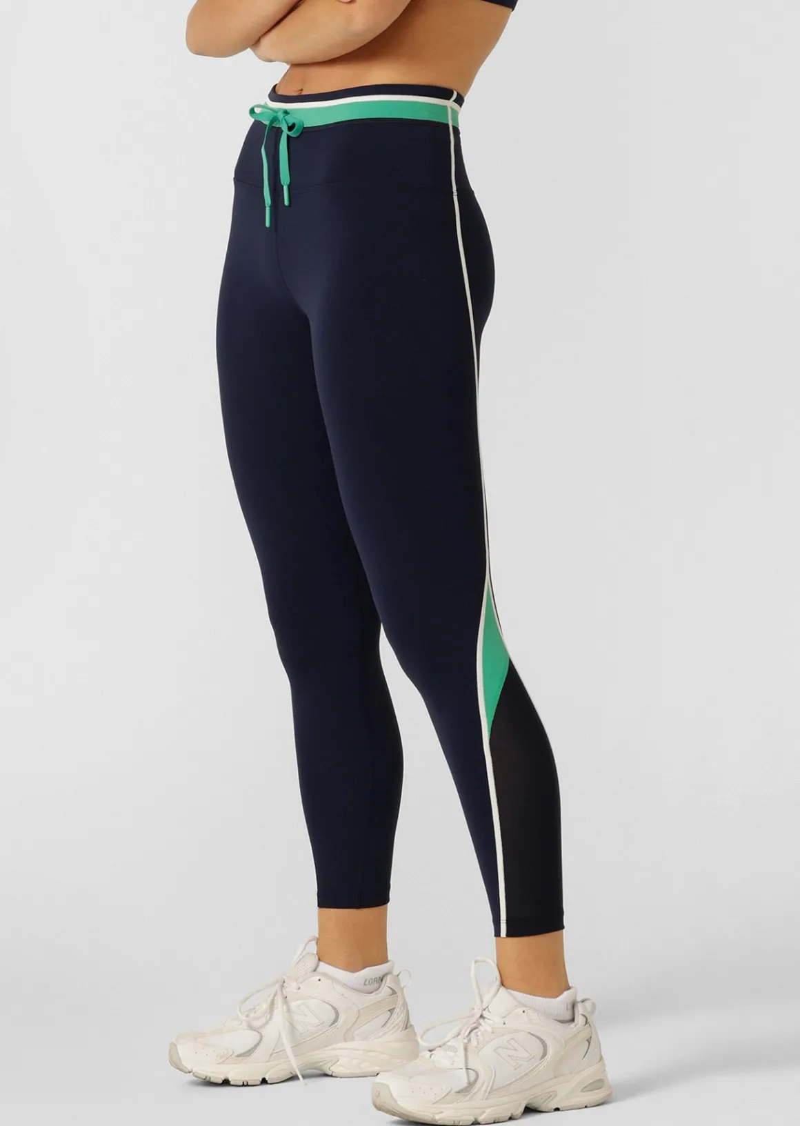 Lorna Jane Relay Ankle Biter Leggings FrenchNavy Hot