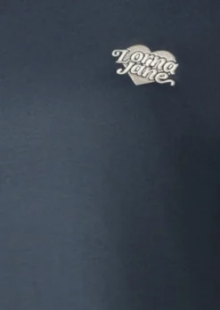 Lorna Jane Retro Linen T-Shirt PaleIndigo Outlet