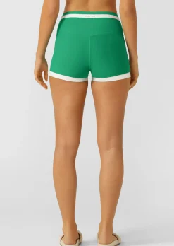 Lorna Jane Retro Swim 9cm Bike Shorts SeaGlass Hot