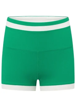 Lorna Jane Retro Swim 9cm Bike Shorts SeaGlass Hot