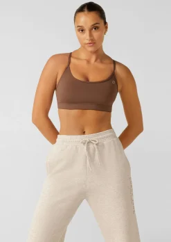 Lorna Jane Sammy Sports Bra Chocolate Outlet