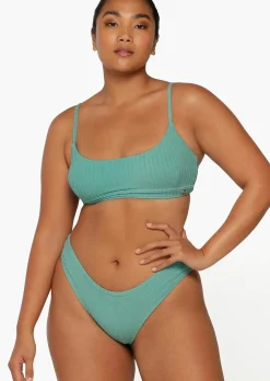 Lorna Jane Sea Salt Terry Swim Bra SeaGrass Online