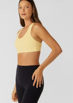 Lorna Jane Shape Up Max Support Bra LemonCream Clearance