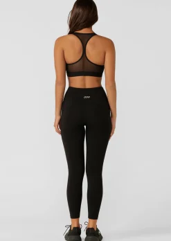 Lorna Jane Skinny Iconic Comfort Sports Bra Black New