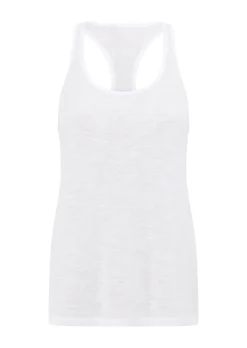 Lorna Jane Slouchy Gym Tank White