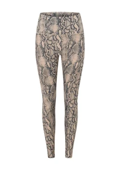 Lorna Jane Soft Serpentine No Ride Ankle Biter Leggings SoftSerpentinePrint Outlet