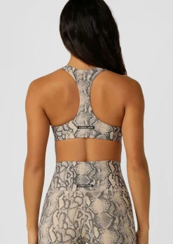 Lorna Jane Soft Serpentine Sports Bra SoftSerpentinePrint Online