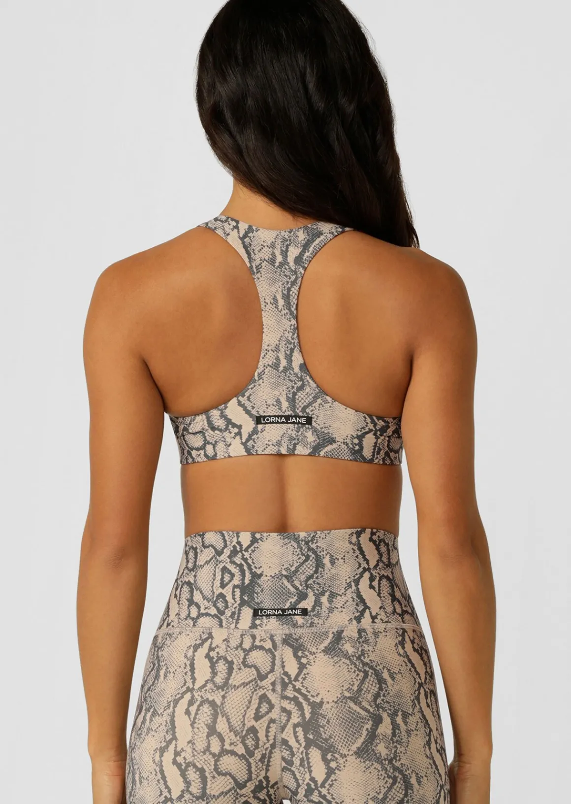 Lorna Jane Soft Serpentine Sports Bra SoftSerpentinePrint Online