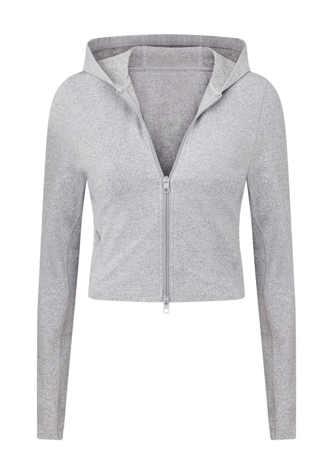 Lorna Jane Soft Touch Warm Up Jacket GreyMarl Hot