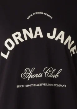 Lorna Jane Sports Club T-Shirt MidnightBlue Outlet
