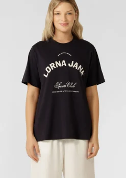 Lorna Jane Sports Club T-Shirt MidnightBlue Outlet