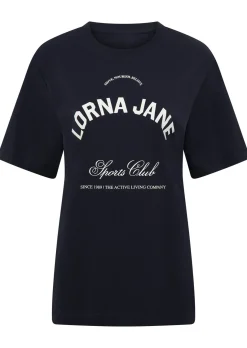 Lorna Jane Sports Club T-Shirt MidnightBlue Outlet