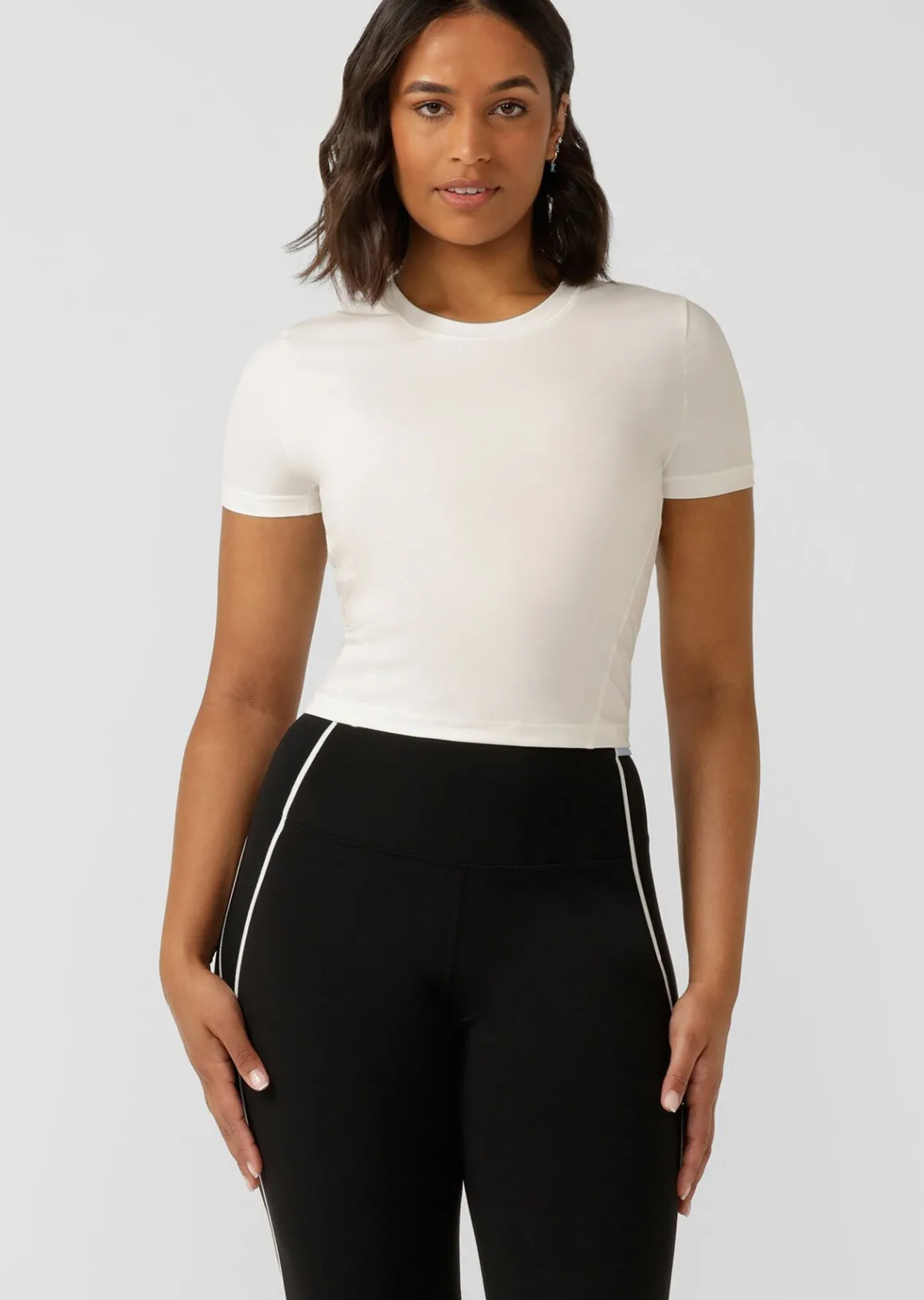 Lorna Jane Sprint To Swim T Shirt Porcelain Hot