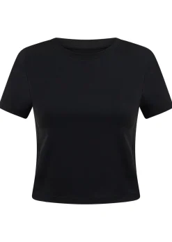 Lorna Jane Sprint To Swim T Shirt Black New